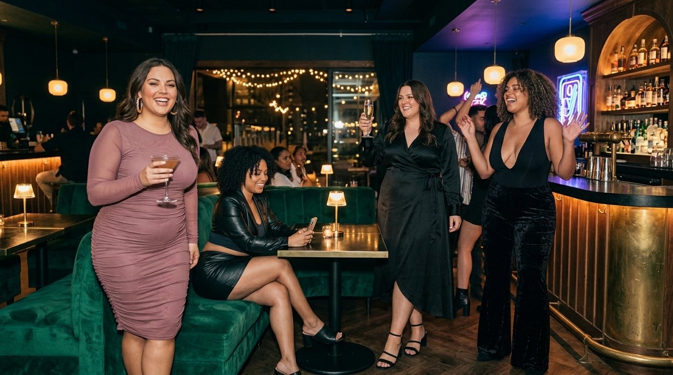 Flattering Plus Size Clubbing Outfits