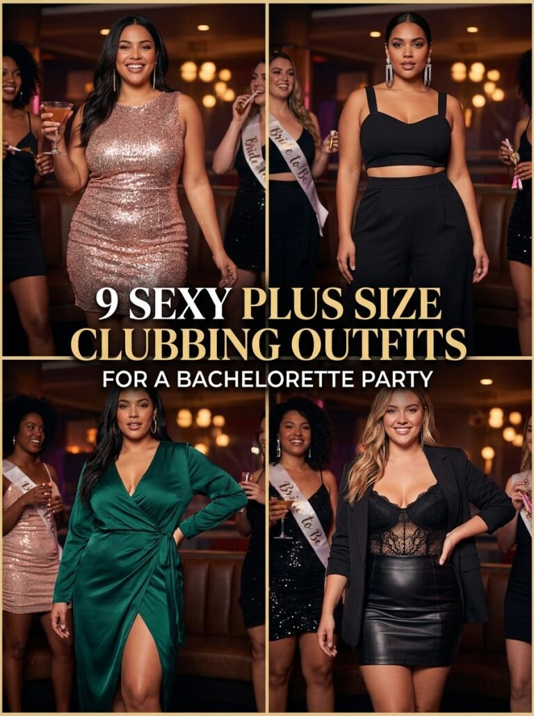 9 Sexy Plus Size Clubbing Outfits for a Bachelorette Party