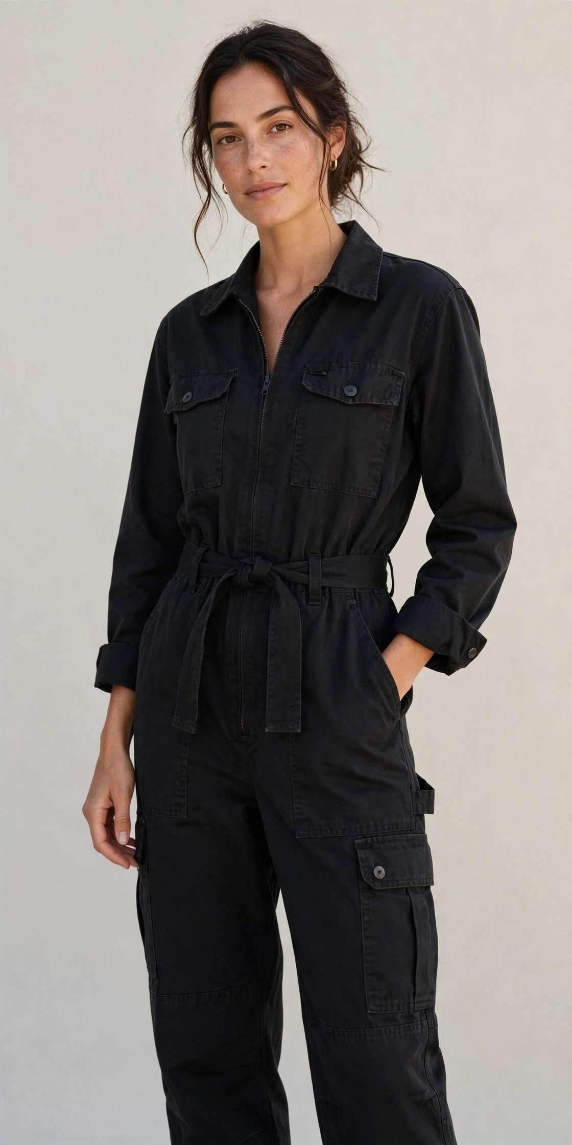 Utility jumpsuit for travel