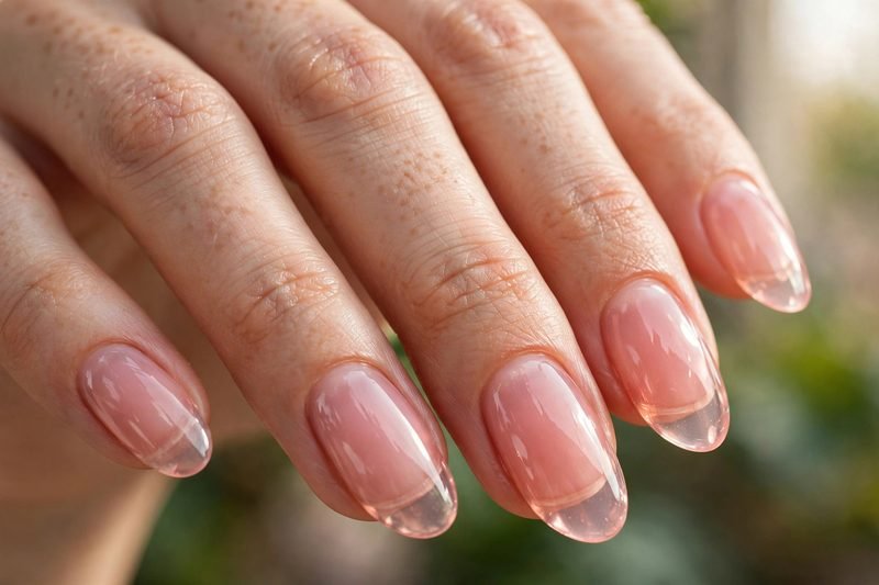 Jelly nail design