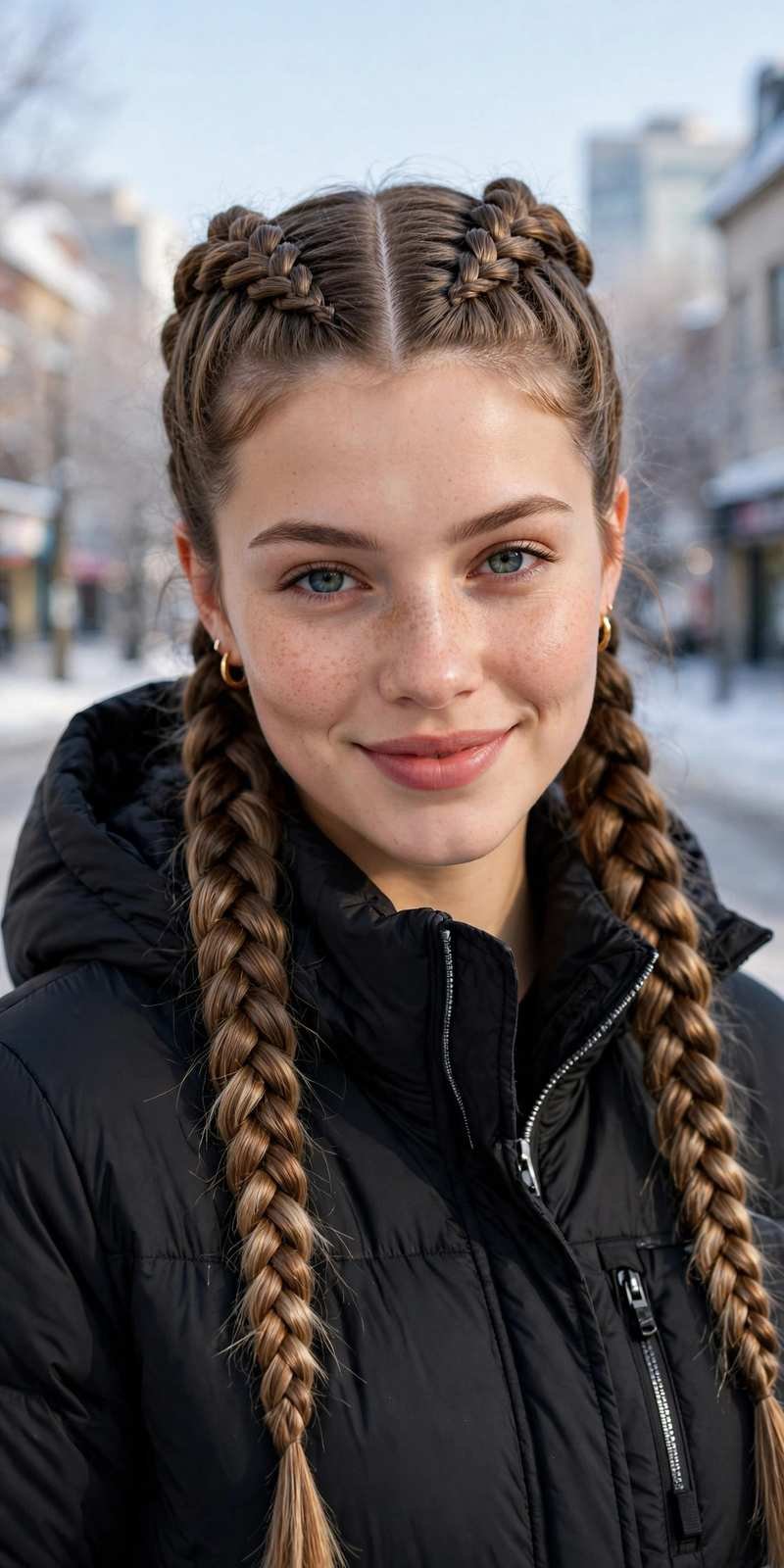 Double dutch braids