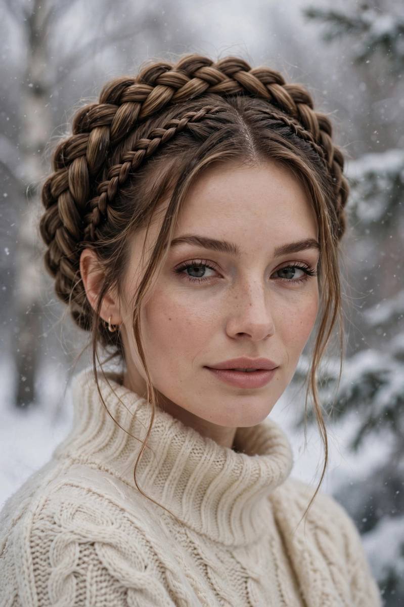 Crown braid