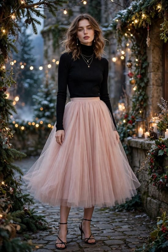Tulle Skirt for Festive Magic