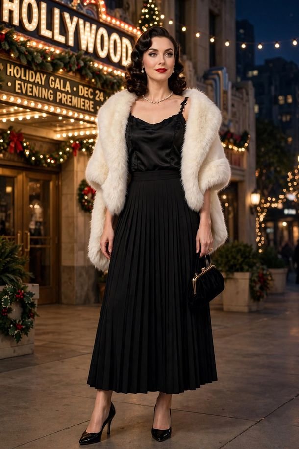 Faux-Fur Trim for Ultimate Festive Glamour