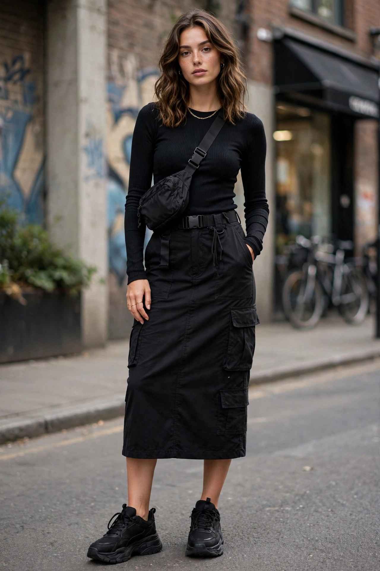 Cargo Skirt, Streetwear Style