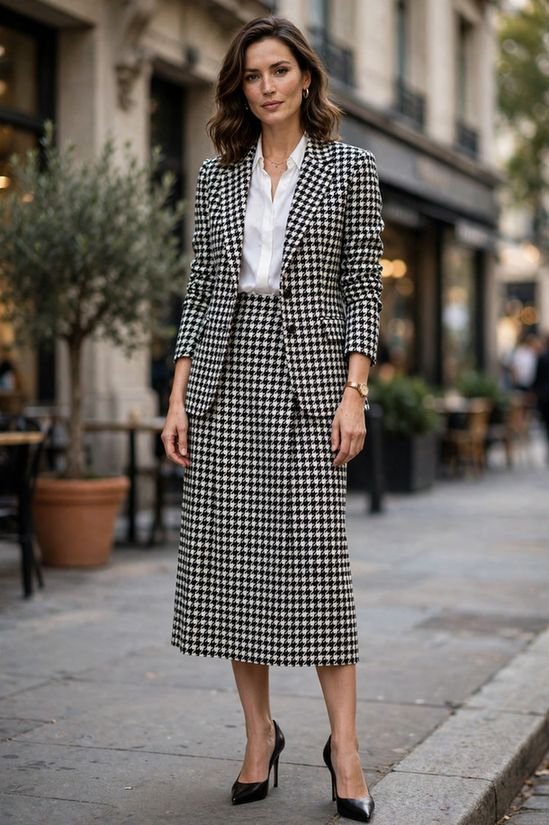 The Midi Skirt Suit
