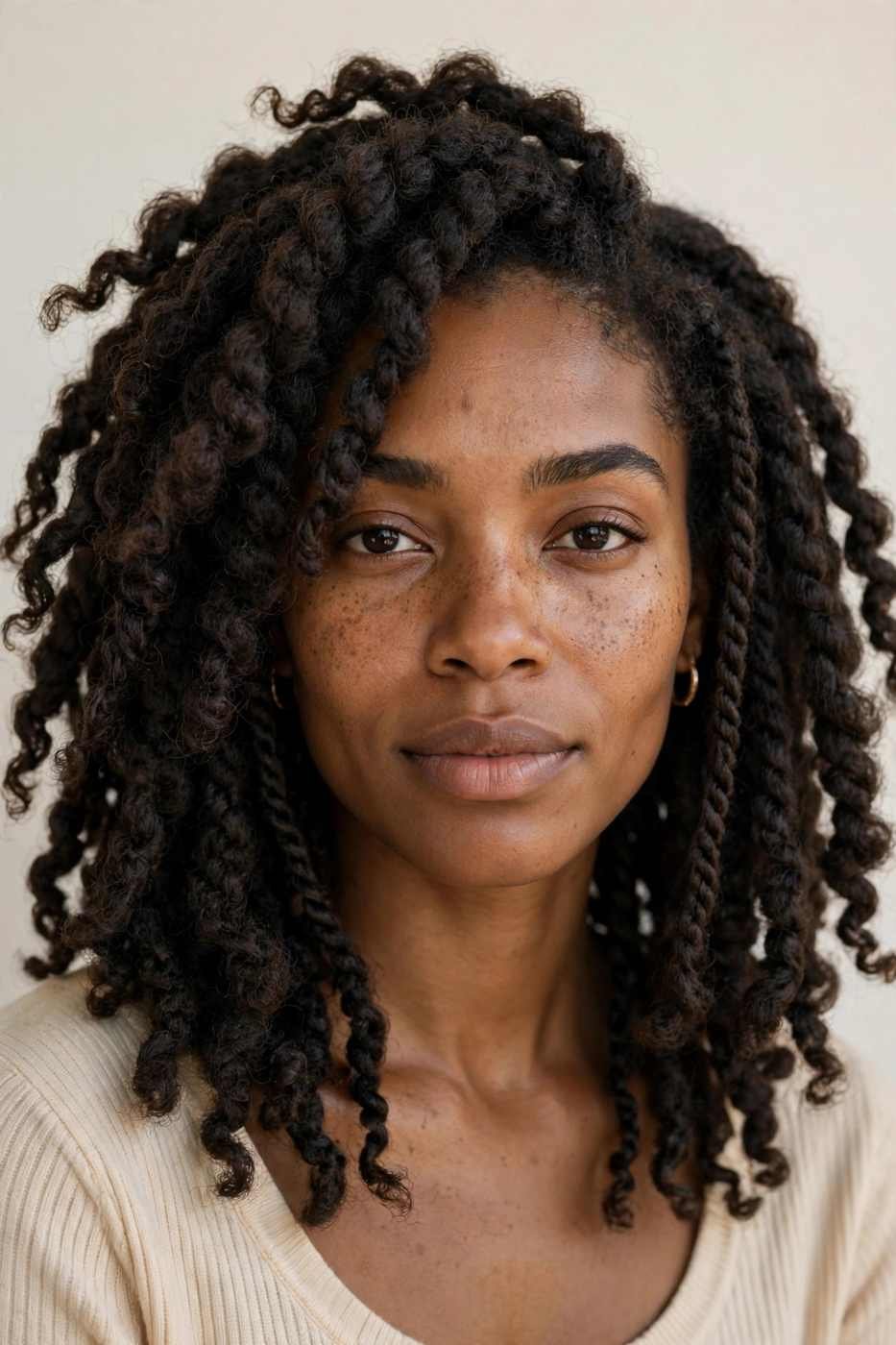 Crochet passion twists hairstyle