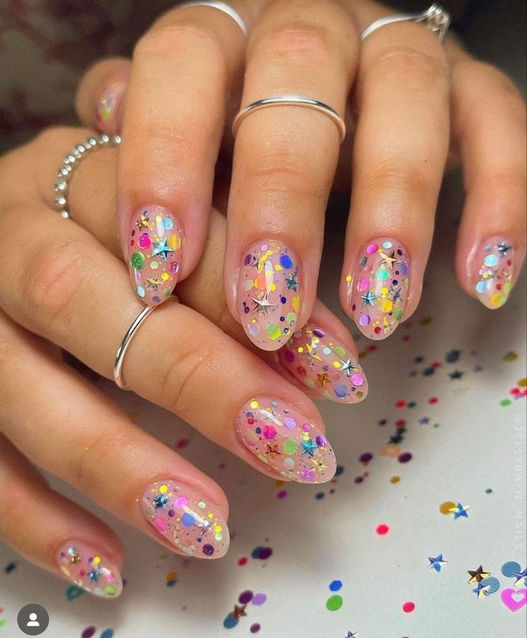 Multicolor Confetti Glitter