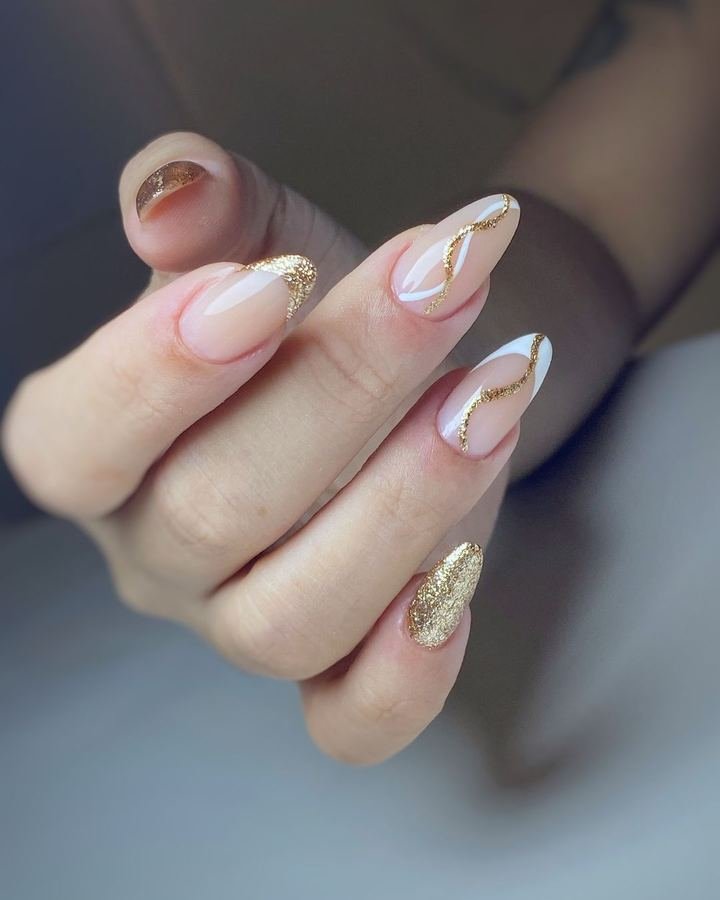 Gold Leaf and Glitter Combo