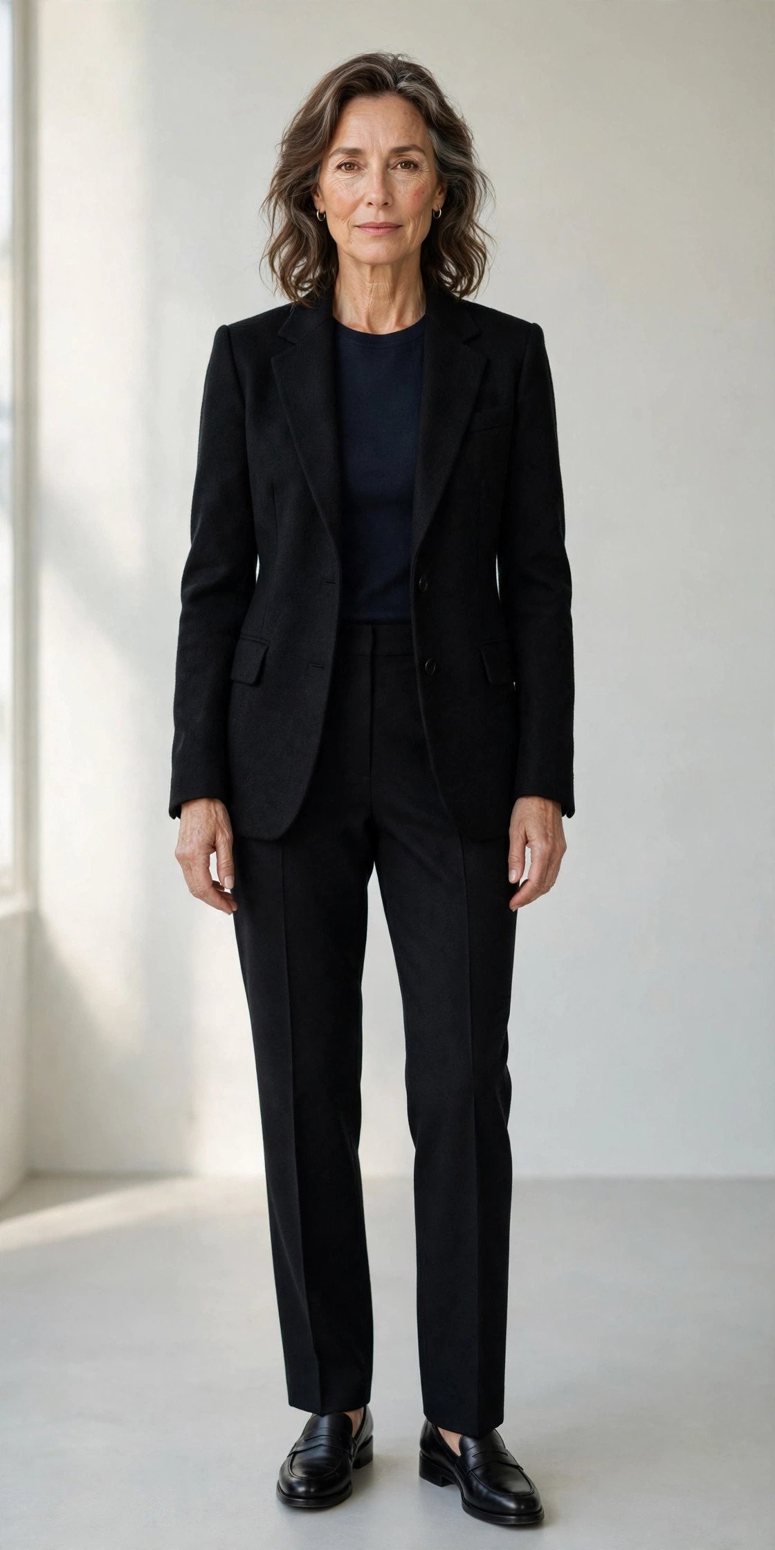 Classic wool blazer for everyday work