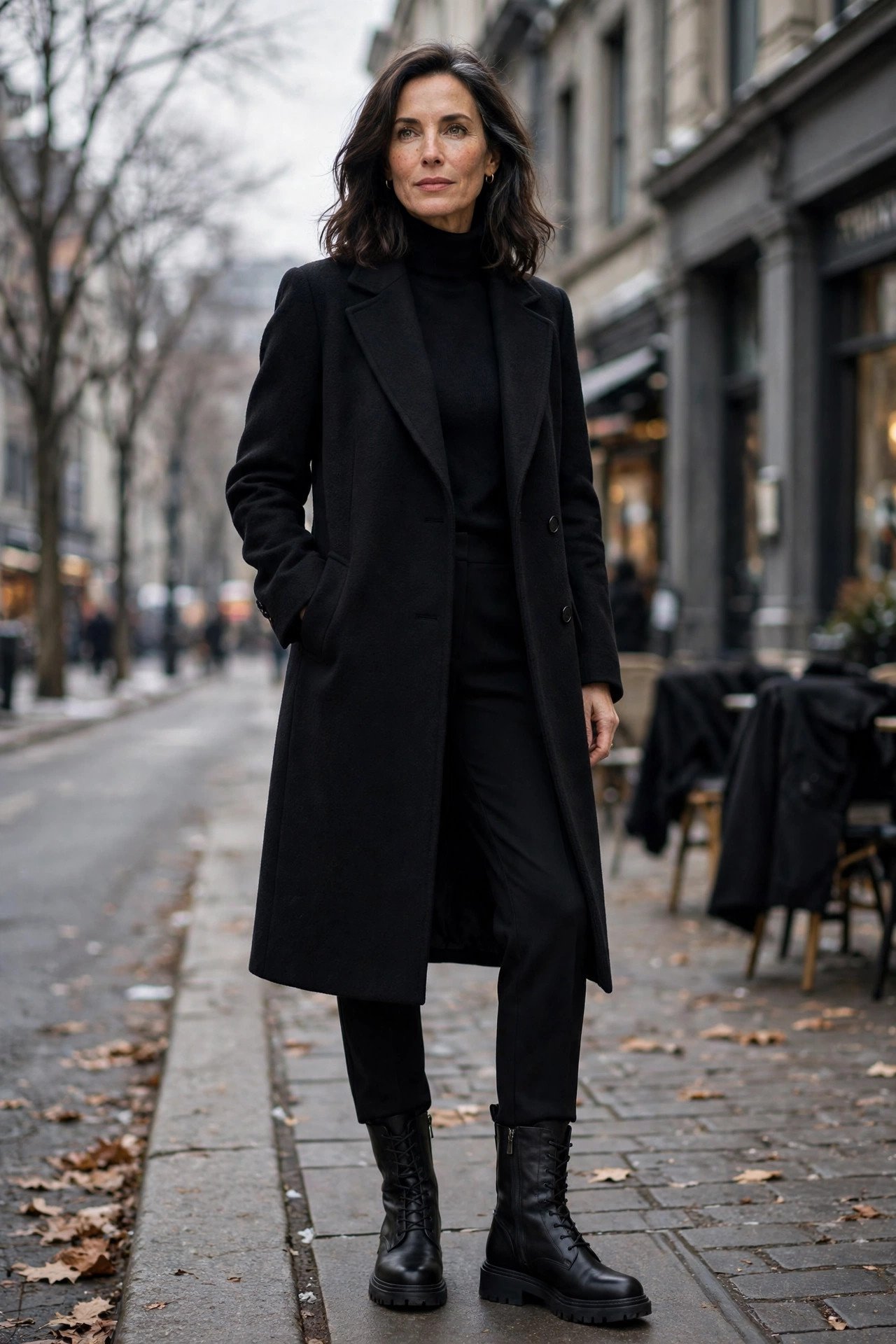 All-Black Winter Uniform
