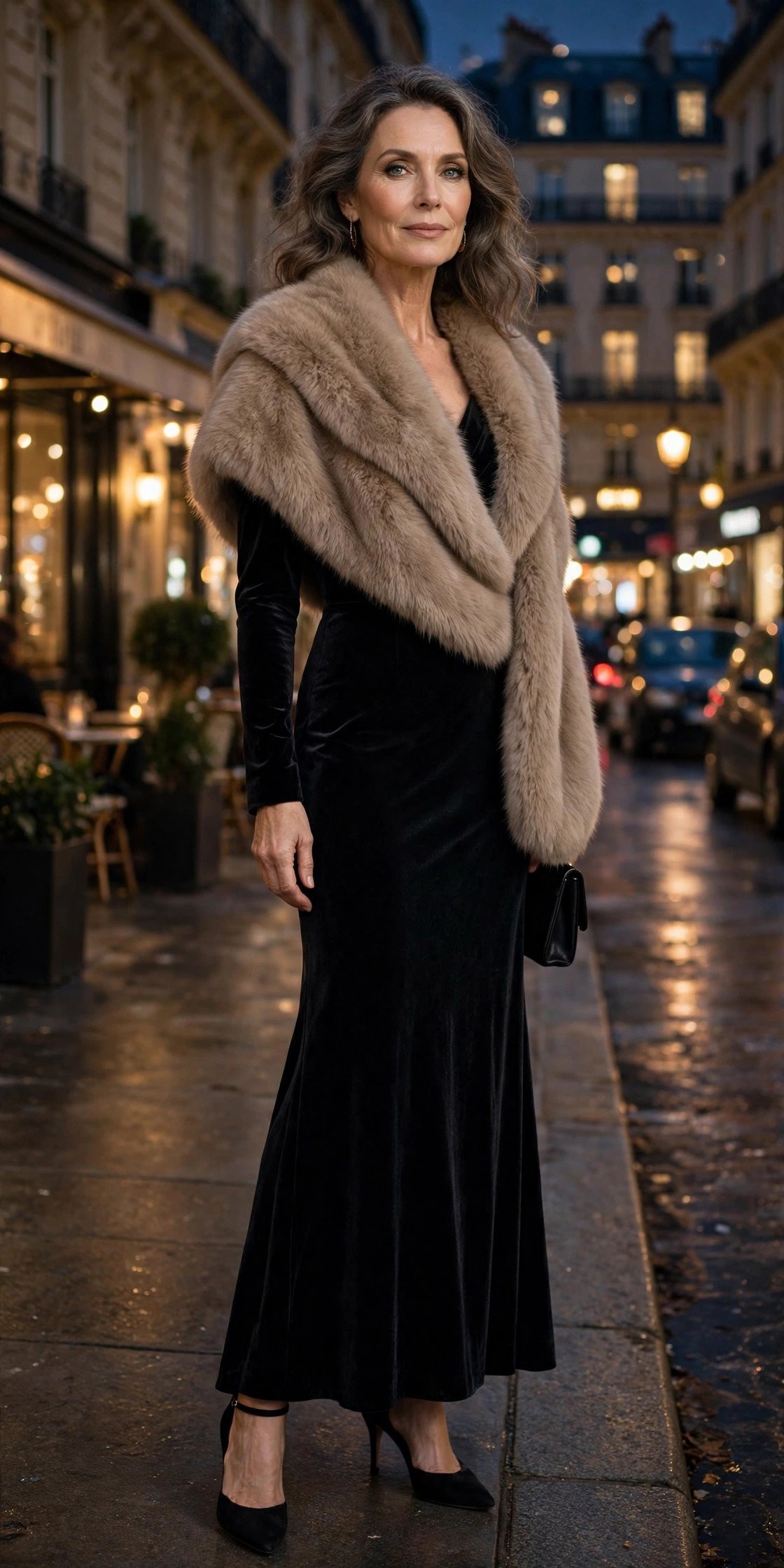 Faux Fur Collar, Instant Glamour