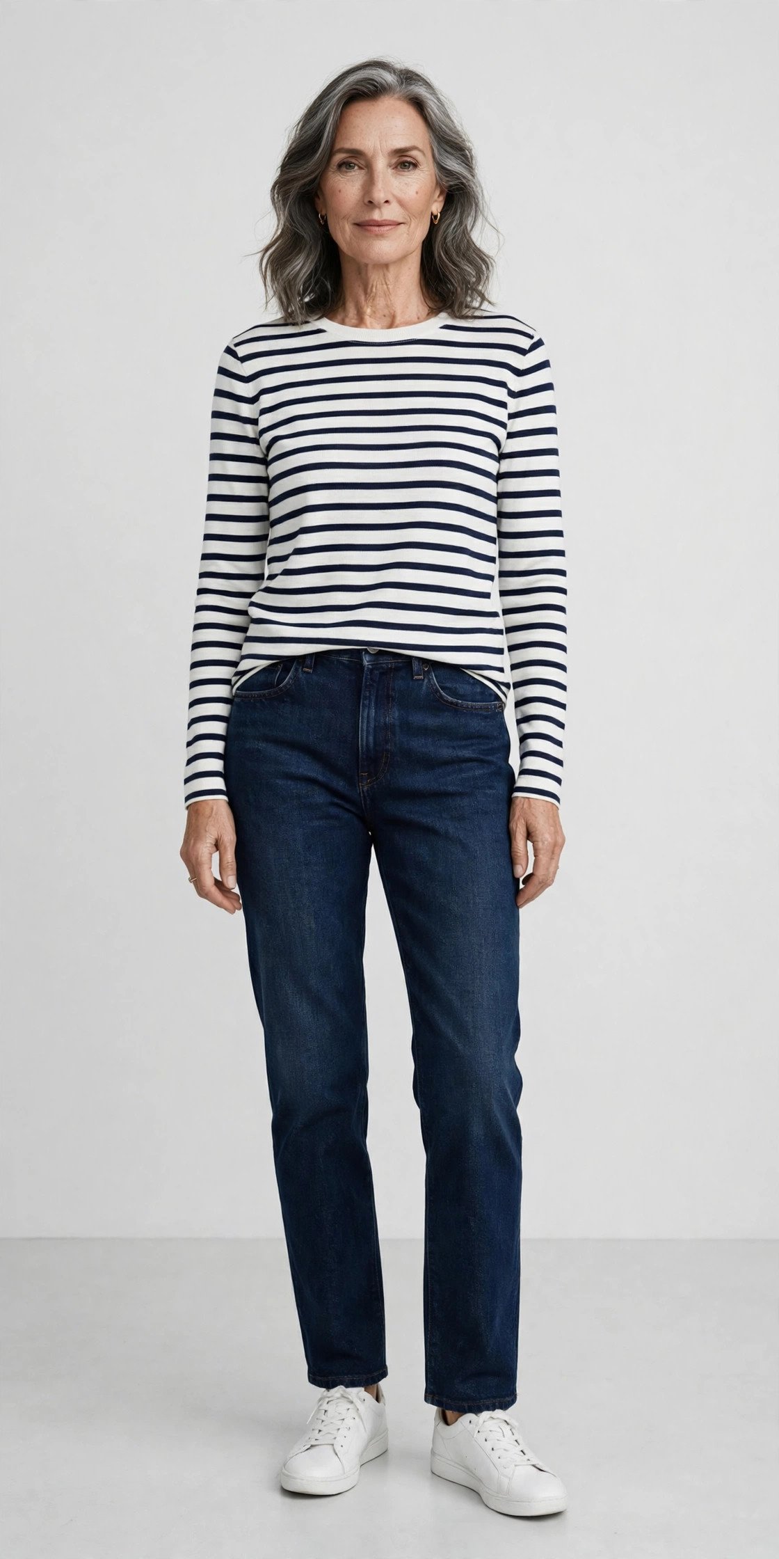 Breton striped top capsule wardrobe