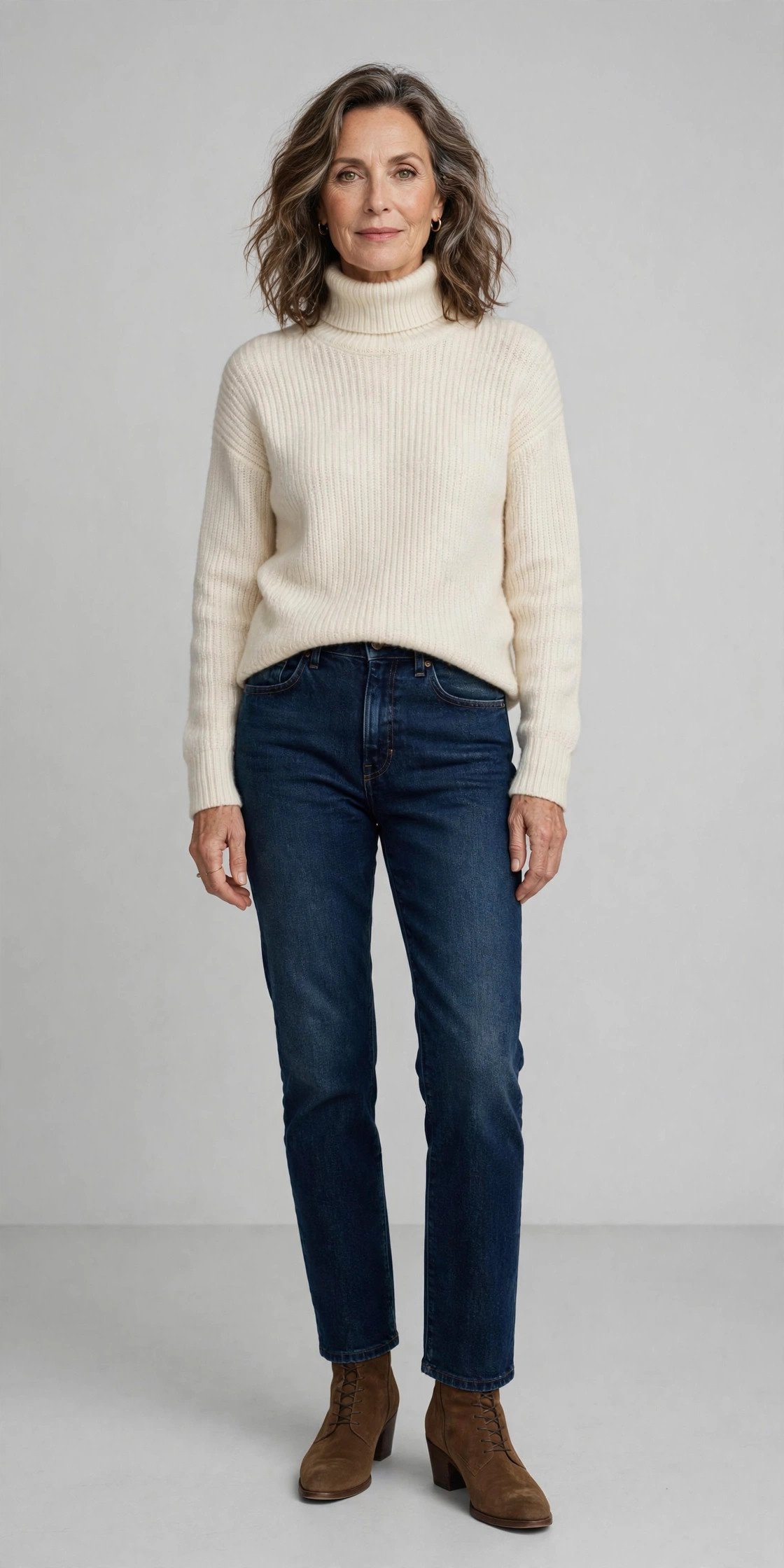 Chambray shirt with dark jeans outfit