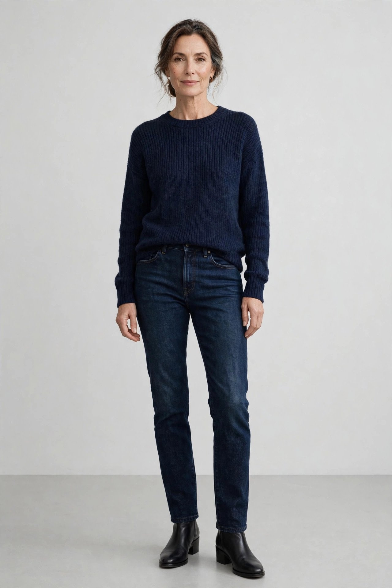Flannel shirt with jeans fall outfit