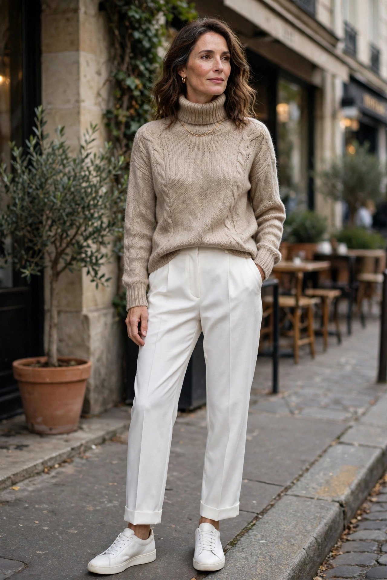Elevated relaxed weekend knit sweater