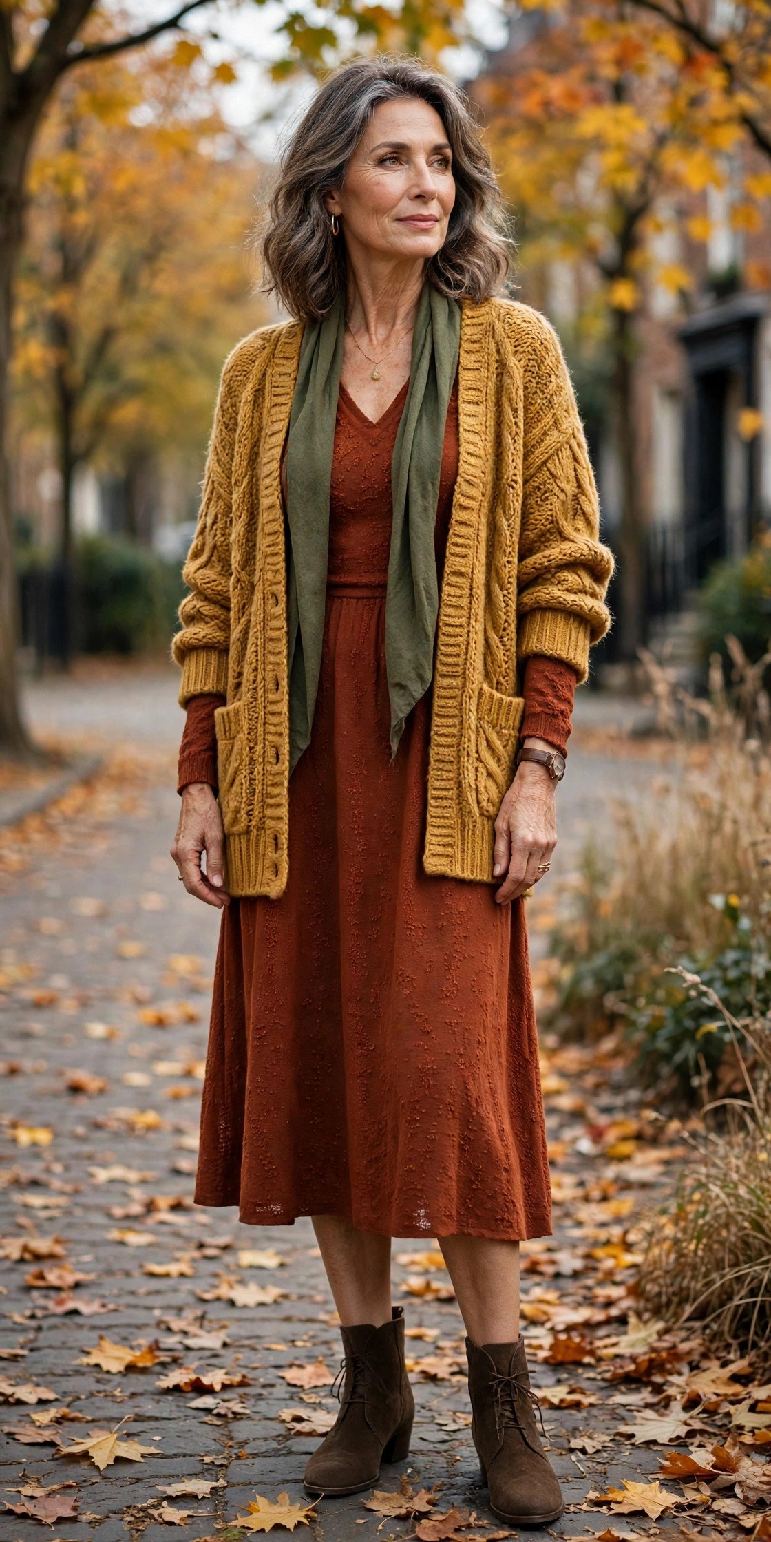 Best casual fall outfit ideas for stylish women over 50