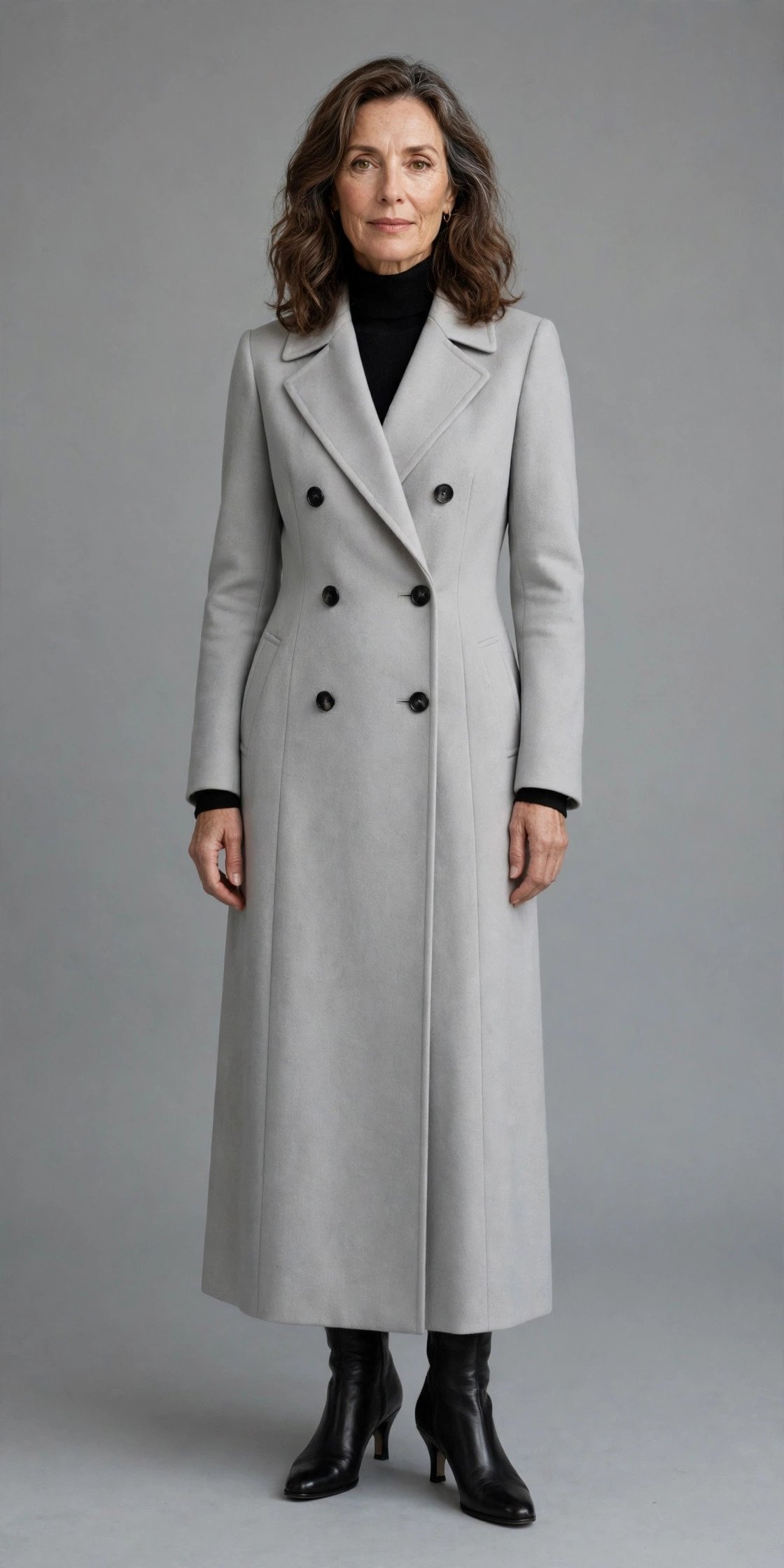 Classic coat dress for Sunday church