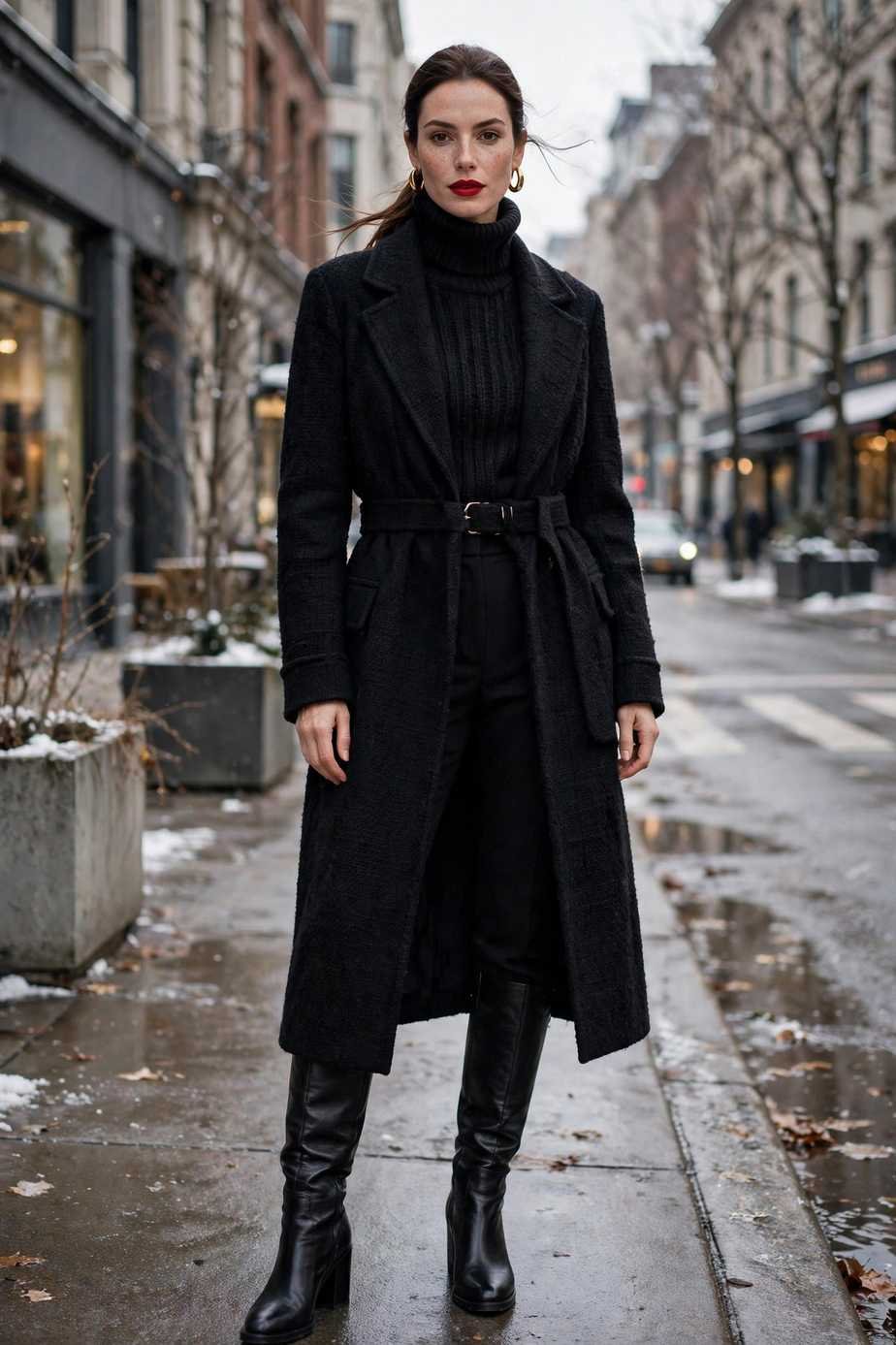 All-Black Winter Uniform