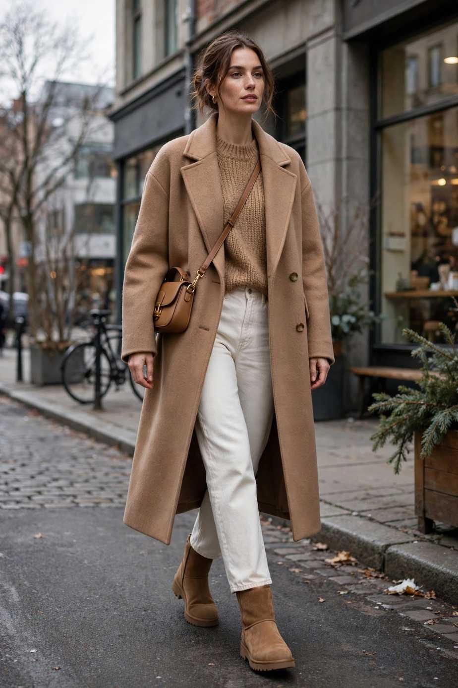 White Jeans in Winter