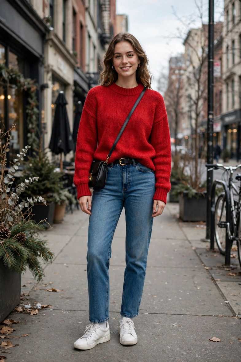 Red Sweater and Blue Jeans Classic