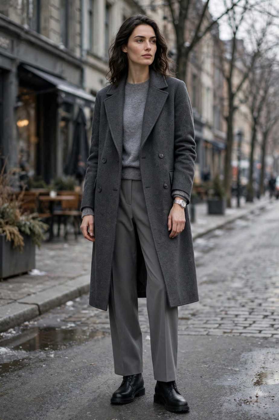 Monochrome Grey Layers