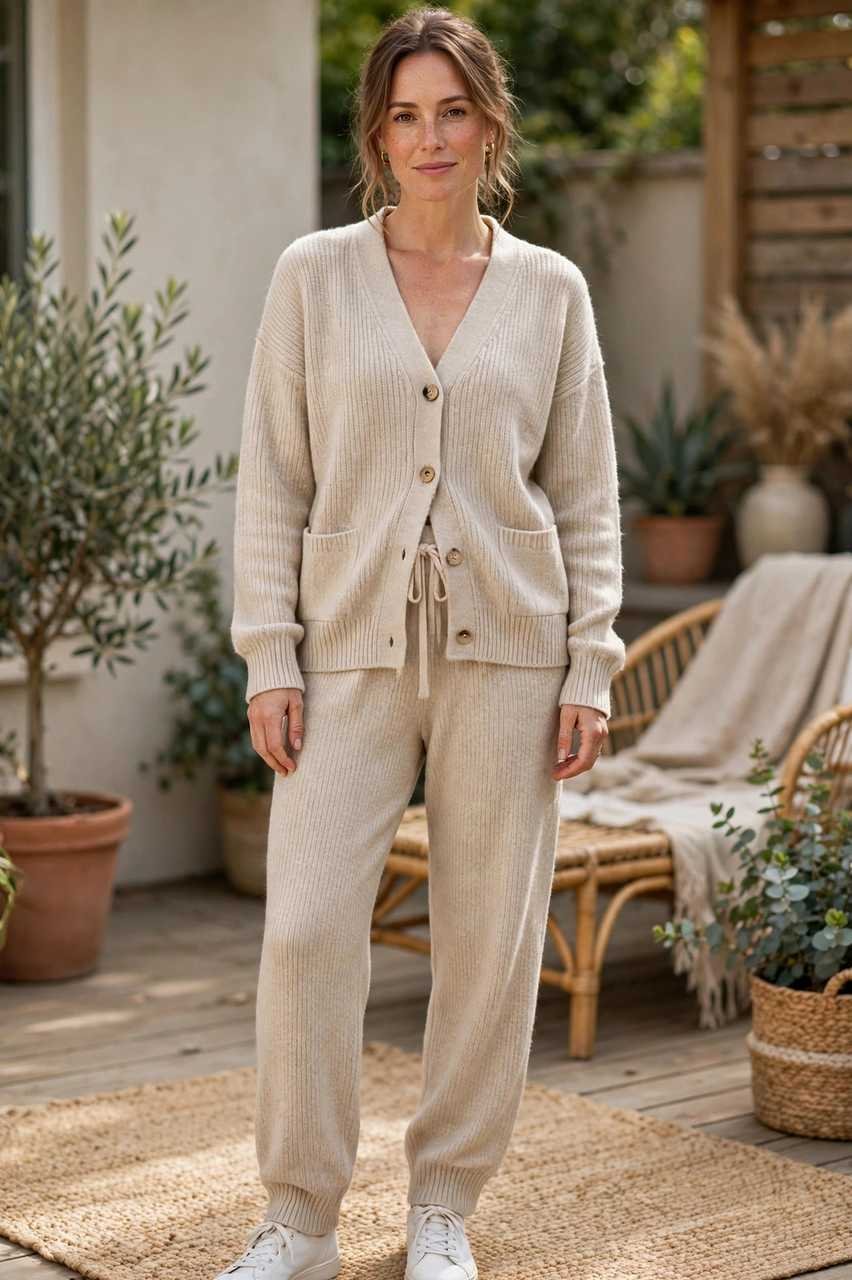 Affordable knit set under fifty dollars