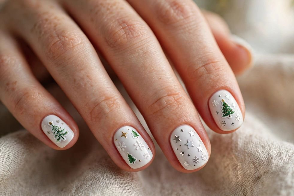 Sticker Nail Art nail design